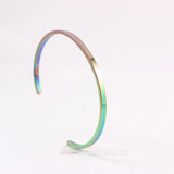 Personalized Stainless Steel Cuff Bracelet for Women