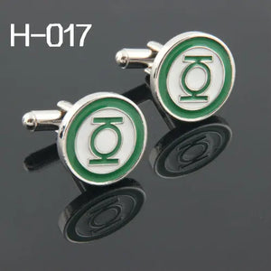 Superhero Green Lantern Cufflinks