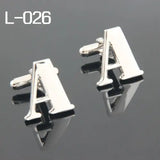 Letter A Cufflinks for Men 2013 Figure High Quality Wholesales