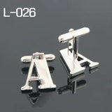 Letter A Cufflinks for Men 2013 Figure High Quality Wholesales