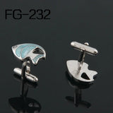 Men's High Cufflinks Tropical Fish Wholesale 2015
