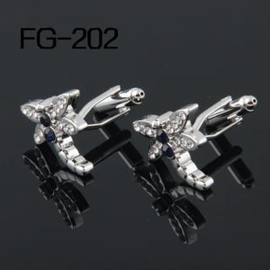 Dragonfly Cufflinks for Men - High Quality Figured Design