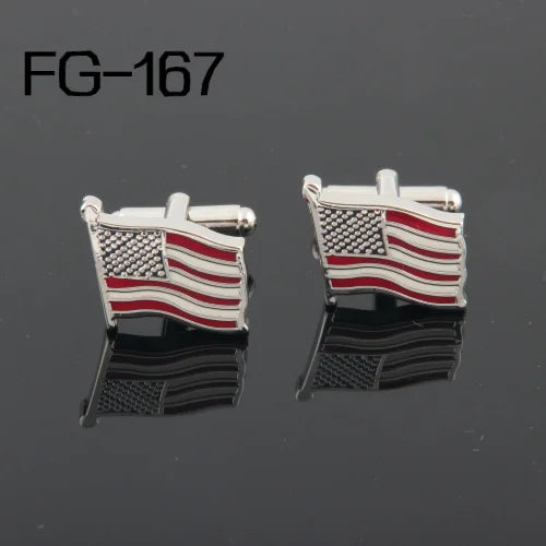 Flag of the United States Cufflinks 2016