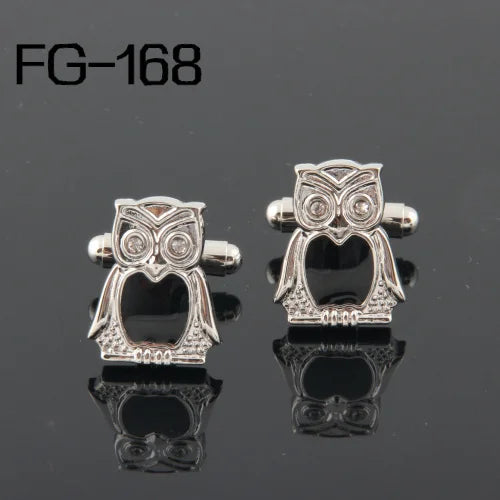 High Men's Cufflinks 2016 Owl Design