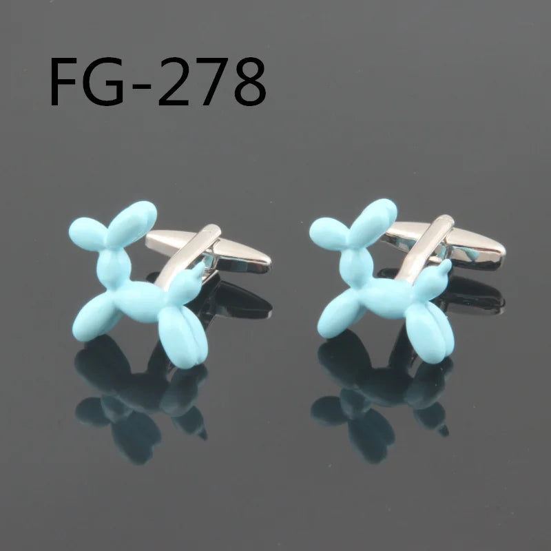 High Quality Balloon Dog Cufflinks 2018