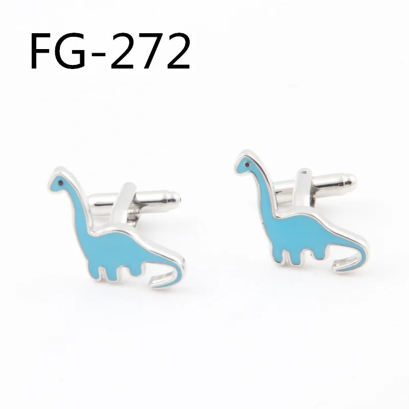 High Cufflinks For Men - Dinosaur Cuff Links 2018