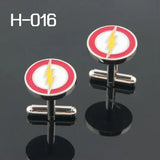 The Flash Man Cufflinks For Men Superhero 2013 Cuff Links