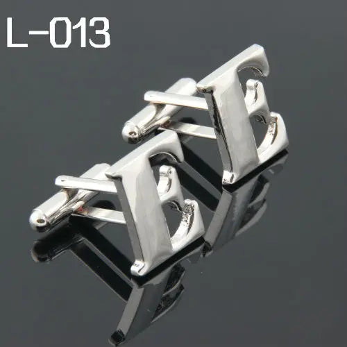 High-quality Letter E Cufflinks for Men - Wholesales