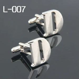 High Quality Cufflinks For Men - Letter D Design