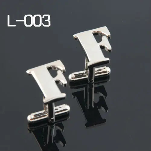 High Cufflinks for Men FIGURE 2014 Letter F Wholesales