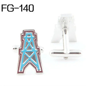 High Novelty Cufflinks For Men FIGURE 2014Cuff Links Wholesales Tower