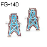 High Novelty Cufflinks For Men FIGURE 2014Cuff Links Wholesales Tower