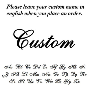 Cursive Name Necklace for Women, Personalized Pendant