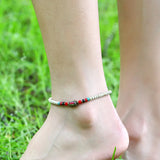 Nepal Pearl Bell Anklet For Girls