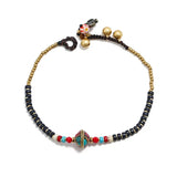 Nepal Pearl Bell Anklet For Girls