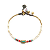 Nepal Pearl Bell Anklet For Girls
