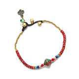 Nepal Pearl Bell Anklet For Girls