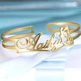 Personalized Name ID Bar Bracelet Stainless Steel Unisex