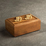 Personalized Stainless Steel Men's Initials Cufflinks