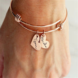 Stainless Steel Adjustable Bracelet Men's Women's Memorial Jewelry