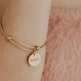 Stainless Steel Adjustable Bracelet Men's Women's Memorial Jewelry