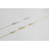 Personalized Names Chain Bracelet Gift For Mom Baby Family