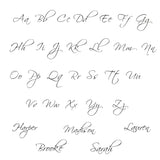 Custom Cursive Name Necklace Stainless Steel Jewelry