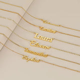 Name Bracelets Letter Stainless Steel Personalized Bangles