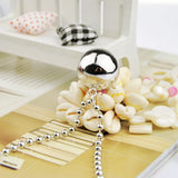 925 Silver Bells Ball Pendant Necklace For Women & Girls