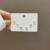 925 Silver Pearl Ball Stud Earrings for Women Girls