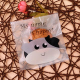 100pcs Happy Cat and Pink Pig Self Adhesive Pouches Cookies Package