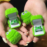 Frog Ring Box Couple Engagement Wedding Birthday Gift