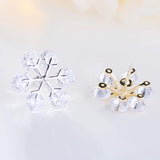 Snowflake Brooch Personality Anti-lighting Buckle Dress Accessories