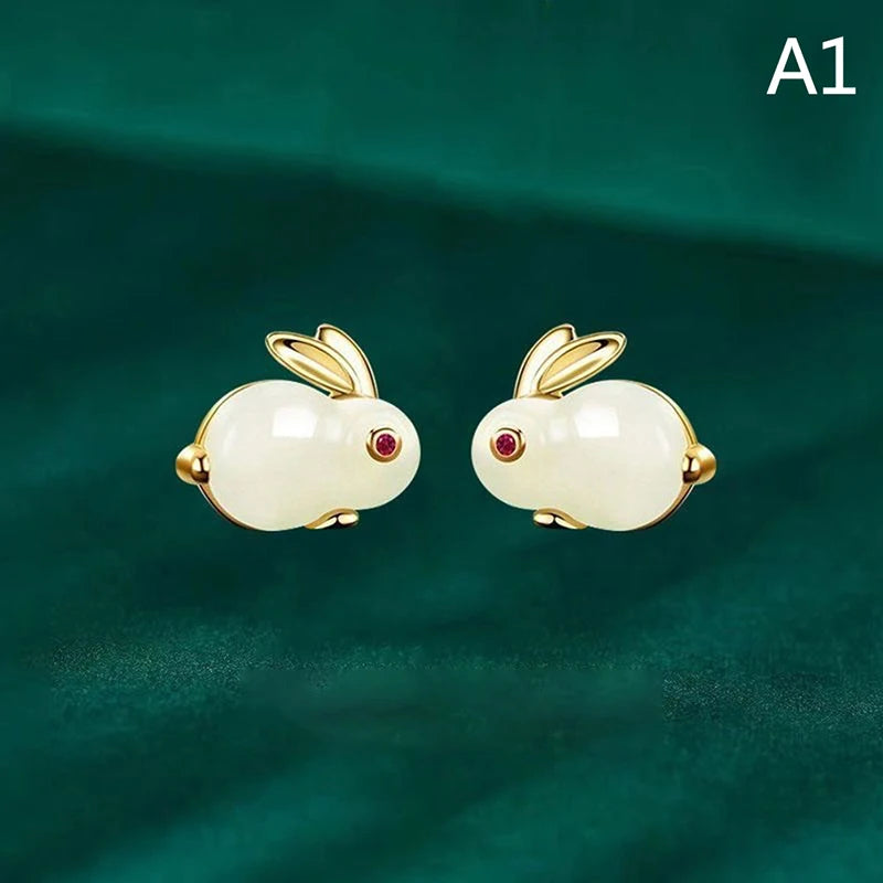 Rabbit Pendant Bracelet Necklace for Women Men Adjustable Bracelets