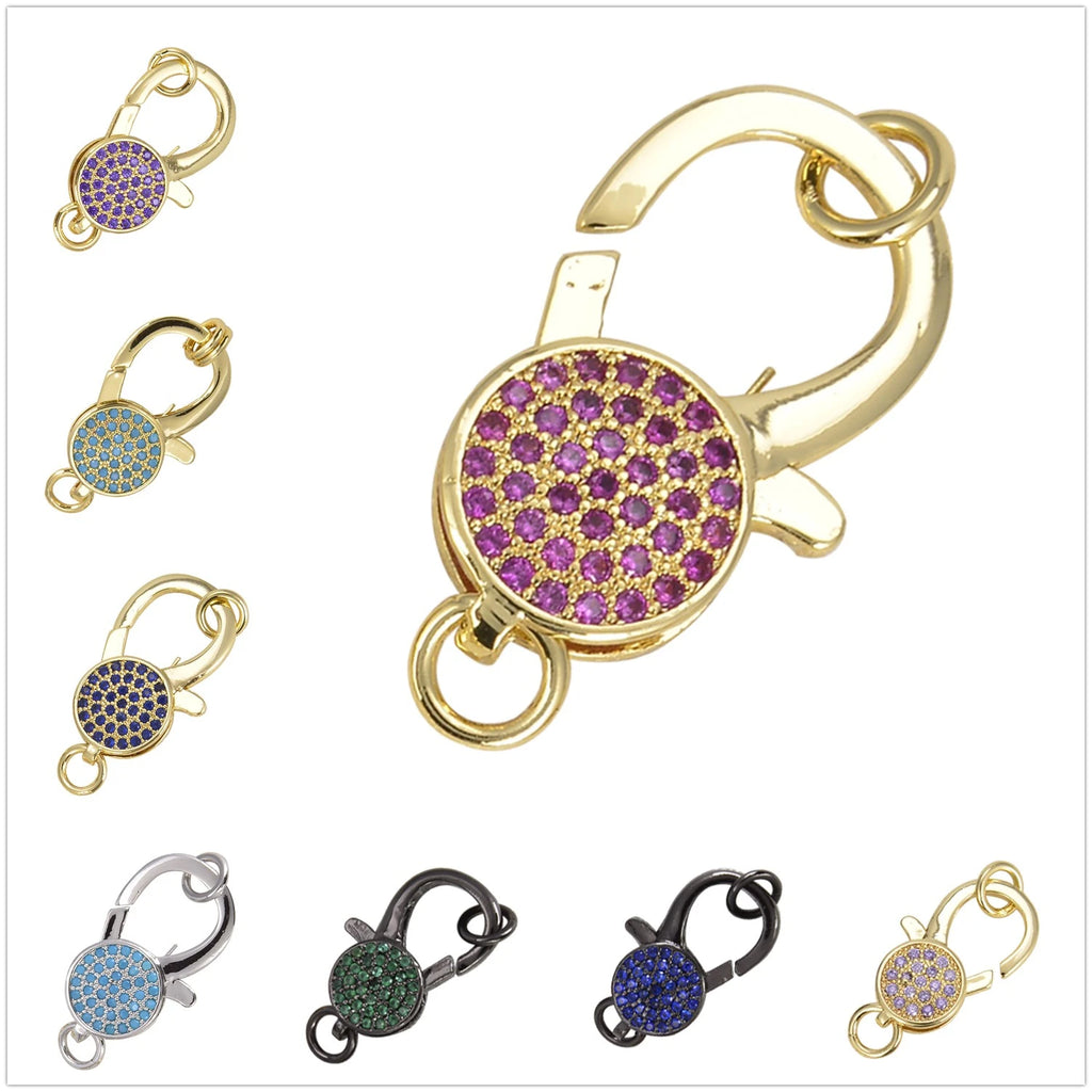 Cz Zircon Zircone Micro Jewelry Lobster Clasp Accessories