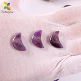 Moon Purple Beads 22mm Natural Stone Jewelry Making