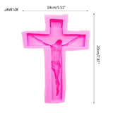 Crucifix Silicone Mold DIY Keychain Resin Mould