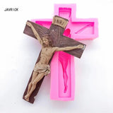 Crucifix Silicone Mold DIY Keychain Resin Mould