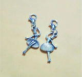 Angel Ballerina Dangle Bead Charm for Bracelets
