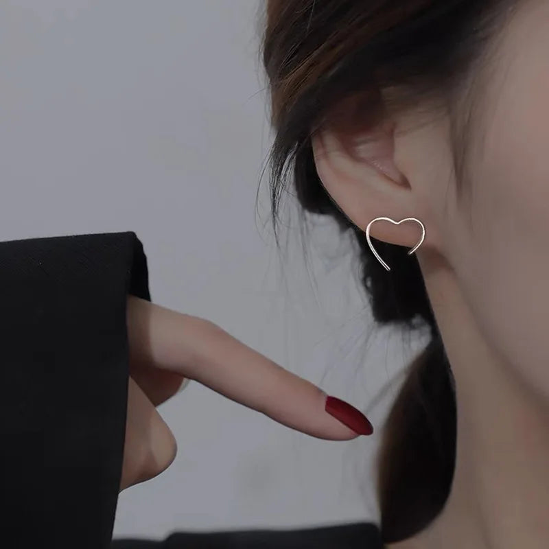 Small Cross Hook Earrings for Women Lightning Dangle Jewelry