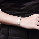 925 Silver Bracelet Chain Wedding High Jewelry Gift