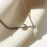 Good Luck Bean Ankle Bracelet 925 Sterling Silver Boho Jewelry Women