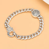 Men's Vintage Cuff Bracelet, Personality Treasure