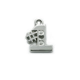 Number 1 DAD Metal Pendant for Father's Gift Jewelry DIY Pendant