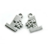 Number 1 DAD Metal Pendant for Father's Gift Jewelry DIY Pendant