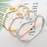 Punk Style Bracelet Stainless Steel Retro Wrench Bangle Jewelry