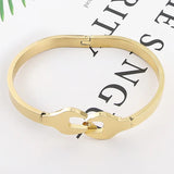 Punk Style Bracelet Stainless Steel Retro Wrench Bangle Jewelry