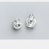 925 Sterling Silver Crown Dangle Charms For Women - DIY Jewelry