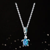 Robot Galaxy Series Silver Necklace Women Gift