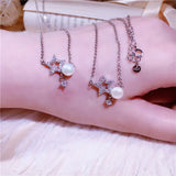 Star Pendant 925 Sterling Silver Women Necklace